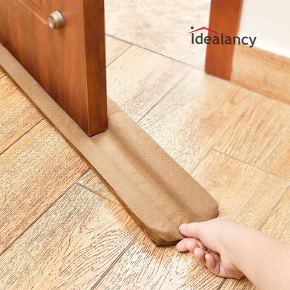 Twin Draft Guard 40 inches Light Brown on door