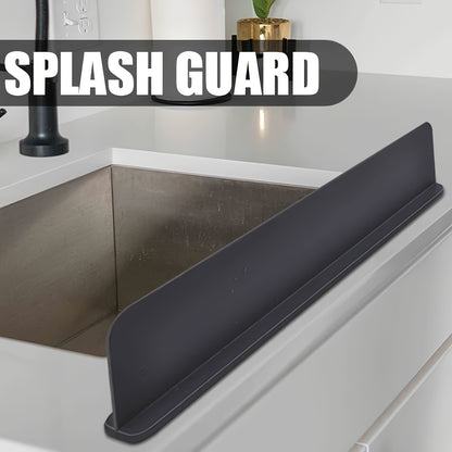 Silicone Sink Splash Guard in use washing dishes