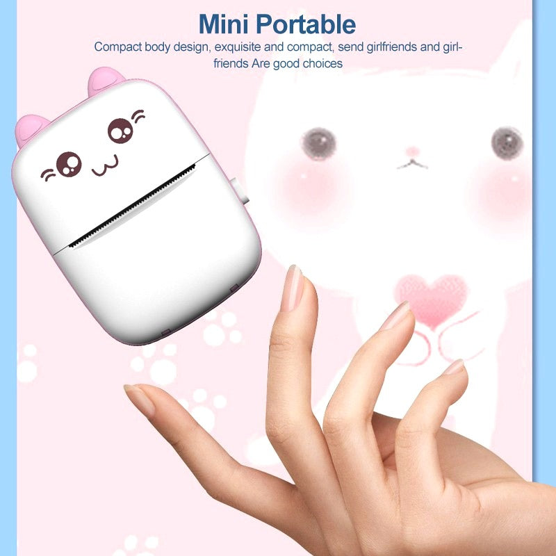 Portable Thermal Mini Photo Printer