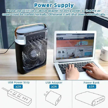 USB Mini Portable Air Cooler