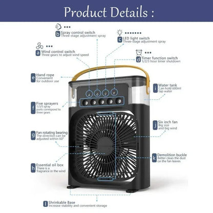 USB Mini Portable Air Cooler